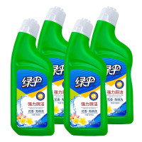 绿伞 强力洁厕液500g/瓶 4瓶装 厕所马桶除臭卫生间去味清洁剂洁厕灵洁厕液
