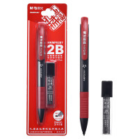 晨光文具2B考试自动涂卡铅笔 自动铅笔 孔庙系列套装(涂卡笔*1 2B铅芯*6)HKMP0287