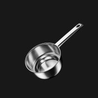 茶花谷加厚不锈钢水勺家用水瓢专用舀水壳厨房水舀子长柄水漂舀