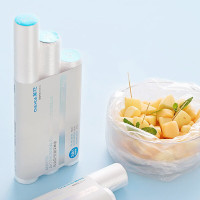 茶花(CHAHUA)抗菌食品保鲜袋儿塑料袋家用经济装一次性大小号密封袋欧铂兹*保鲜袋XL100 304008