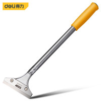 得力(deli) 加长铝合金刮污刀铲刀360mm 玻璃刮刀地板墙皮瓷砖清洁除胶铲刀铲子 DL359360