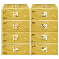 清风AR42GZZ02原木金装系列180*132mm三层100抽抽取式面纸 24包-箱装