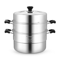 奥丁多用蒸锅AO-65精选优质不锈钢 多用双层蒸锅