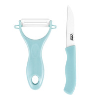 德铂(Debo) 佐伊(套装刀具)DEP-682陶瓷刀套装水果刀套装刮皮刀宿舍刀具刮皮器