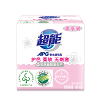 超能 6块装 APG香水浪漫樱花透明皂160g/块(2块/组*3组)