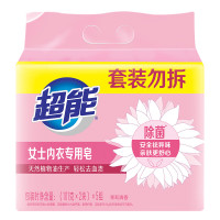超能 10块装 女士内衣专用皂茉莉清香 101g/块(2块/组*5组)