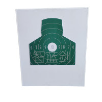 智蓝剑 激波靶机配套激波靶标-通用型EVA靶板靶标 胸环靶 适配多型靶机