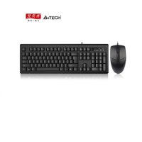 双飞燕KK5520UU有线键盘鼠标套装台式电脑笔记本外接防水办公打字舒适 KK-5520UU(键鼠套装)双USB口 有线