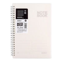 宝克(BAOKE)NB3025A 5本装 60页/本 学生A5方格笔记本 线圈本 办公记事本