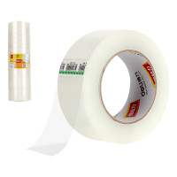 得力(deli)单筒装 高透封箱胶带30177封箱胶带45mm*150y*50um(6卷/筒)(普透)文具快递打包胶带