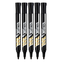 晨光文具 油性记号笔黑色APMY2220A 10支装 10支/盒*1