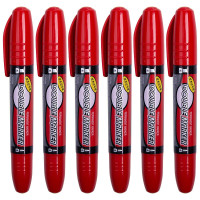 晨光文具 记号笔双杰红MG2110C 12支装 12支/盒*1