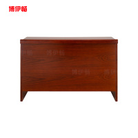 博伊畅办公桌条桌会议桌学习桌 胡桃色 办公学习商务培训 120*40*76cm BYC2712一张
