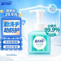 蓝月亮泡沫抑菌洗手液(鲜果薄荷)255ml 泡沫细腻抑菌99.9% 双重保湿10001608