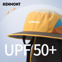 卡蒙(Kenmont)轻量化骑车速干防紫外线太阳帽吹不翻男防晒遮阳渔夫帽KM-6045可调节(适用头围57-61cm)