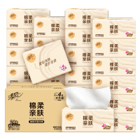 清风 纸巾A 棉柔系列抽纸 4层 80抽*24包