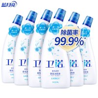 蓝月亮卫诺洁厕液 洁厕灵 马桶清洁剂 厕所清洁剂 清怡罗兰:500g*6瓶 81000463