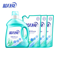 蓝月亮 3kg阳光桉叶除菌去味洗衣液+ 1kg阳光桉叶除菌去味洗衣液袋装*3 81000816