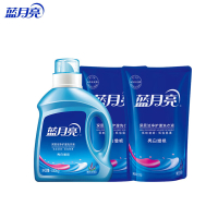 蓝月亮 亮白薰衣草洗衣液1.06kg*1 亮白薰衣草洗衣液袋500g*2 81000945