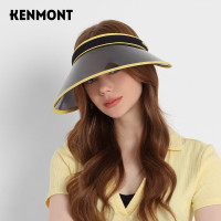 卡蒙(Kenmont)墨镜防强光空顶防晒帽女夏防风透气防紫外线遮阳太阳帽 KM-6006 可调节[55cm-60cm]