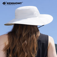 卡蒙(Kenmont) 户外渔夫帽男女夏2025新款可收纳折叠防紫外线登山帽 KM-6220 57cm