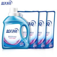 蓝月亮深层洁净薰衣草洗衣液套装 洁净薰2kg*1瓶+1kg*3袋 81000489