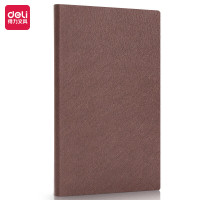 得力 10本装 棕色 记事本175mm*95mm-48K 80张/本 BP124