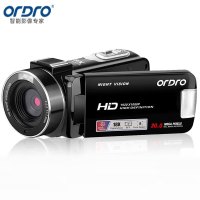 欧达(ORDRO)摄像机高清数码手持DV录像机会议直播录制/家用旅行拍摄 vlog短视频美颜摄录一体机 B320
