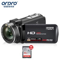 欧达(ORDRO)高清数码摄像机家用dv录像机户外便携摄影机专业摄录一体机 家用旅游会议 vlog抖音短视频 Z20