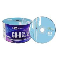 嘉仕吉 50片塑封装 HONGQI时尚 CD-R空白刻录光盘 音乐数据文件刻录碟片空盘片700MB 52X 80Mi
