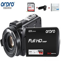 欧达(ORDRO)实用版 摄像机光学变焦录像机高清直播DV摄影机家用手持婚庆旅拍会议vlog摄录一体机 Z82
