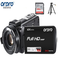 欧达(ORDRO)旗舰版 摄像机光学变焦录像机高清直播DV摄影机家用手持婚庆旅拍会议vlog摄录一体机 Z82