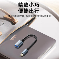 毕亚兹 苹果OTG转接头数据线Lightning转USB母转换器iPhone平板ipad外接U盘手机键盘鼠标相机读卡器