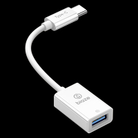 毕亚兹 苹果16/15数据线OTG转接头 Type-c转USB转换器