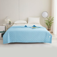 唐纳家纺 冰淇淋凉感被 天蓝色 TN-SQ22053