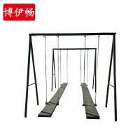 博伊畅 平衡训练单双人浪木抗眩晕军训拓展训练器材