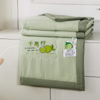 唐纳家纺 柔肤水洗棉夏被-小青柠 TN-SQ25025