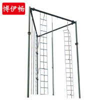 博伊畅 室外体能三面攀爬架 攀爬梯大型体能训练器材