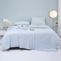 唐纳家纺 酷乳提花凉感被 冰蓝 TN-SQ24024-1