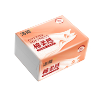 洁柔抽纸 棉柔感3层80抽*12包 面巾纸 立体绵柔蓬蓬纸更柔软原生木浆