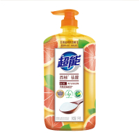 超能 离子去油洗洁精(西柚祛腥) 加食用小苏打 去油不残留1kg