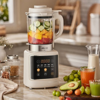 小熊(Bear)PBJ-D10T1家用降噪破壁机 1.75L可预约加热豆浆机