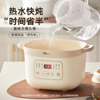 小熊(Bear) DDZ-D16C1 电炖锅 电炖盅宝宝辅食锅煲汤锅煮粥锅陶瓷隔水炖燕窝炖盅熬粥小炖锅