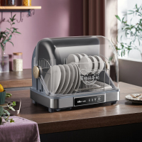 小熊(Bear)ZTD30-A21E5多功能消毒柜 家用小型桌面台式 厨房餐具碗筷杯具宝宝奶瓶收纳立式多功能迷你消毒碗柜