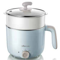 小熊(Bear)电热锅DRG-C12R5 学生寝室一体泡面火锅多功能锅(不带蒸笼)