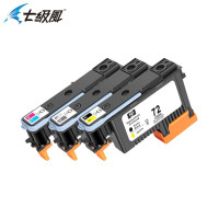 七级风 72号打印头喷头C9383A适用惠普T610/770/790/795/1100/1200/1300绘图仪 三色