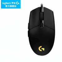 罗技(Logitech)G102 游戏鼠标 有线鼠标 黑色