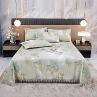 唐纳家纺色织提花凉席三件套 席面230*250CM 枕套48*74CM*2 TN-SSM25021