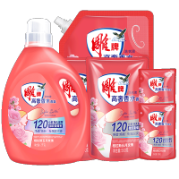 雕牌 2kg+1kg+500g*2袋+100g*2袋 高奢香水香氛洗衣液 五月玫瑰香 除菌祛味 微胶囊爆香