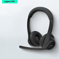 罗技(Logitech)Zone 300 配备降噪麦克风的无线耳机 石墨黑
